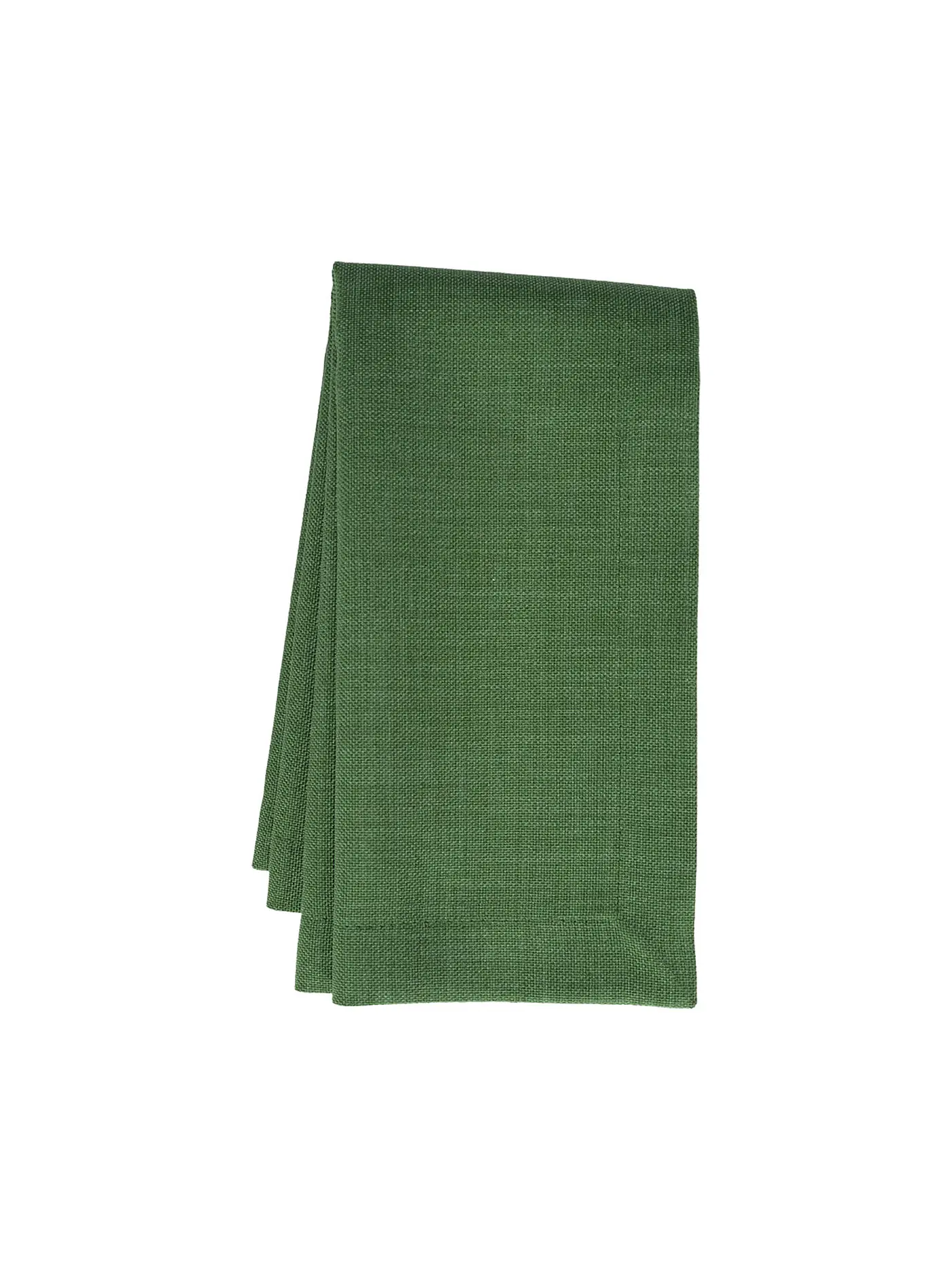 SANDER | Serviette "Loft" 40x40cm (rosenholz) | dunkelgrün